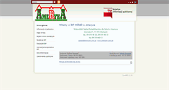 Desktop Screenshot of bip.ameryka.com.pl