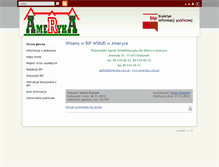 Tablet Screenshot of bip.ameryka.com.pl